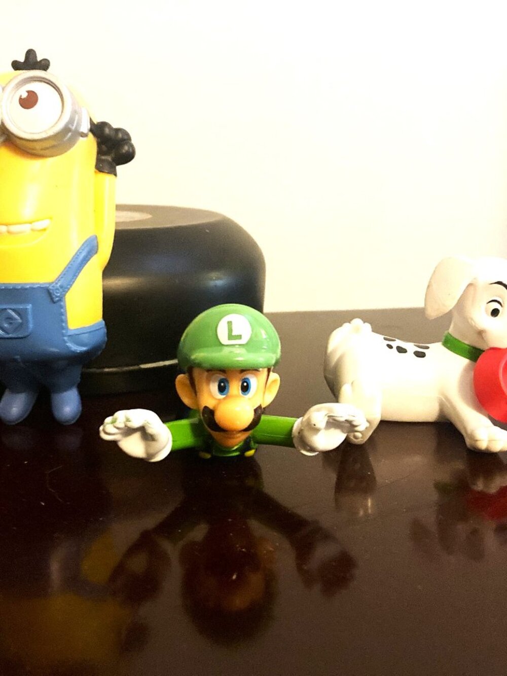 2017 Minions, 2017 Sliding Mario and Toy Disney’s 101 Dalmatians Dog with Bowl